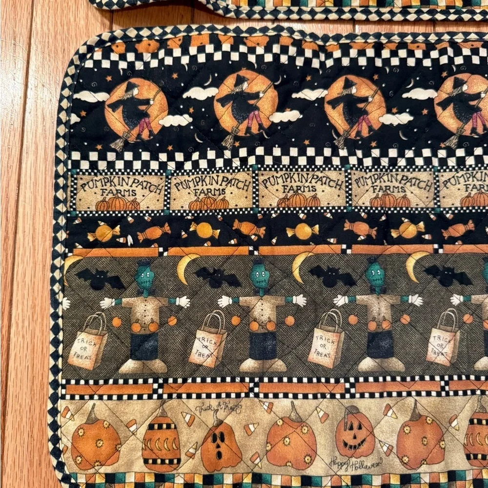 Halloween Themed Decorative PlaceMats Handmade